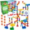 Marble Genius Marble Run Extreme Set, STEM Toys & Maze Construction Building - 300 Translucent Track Pieces & Glass Marbles for Family, Kids Toddlers Ages 4-8 - Fun Holiday Creative Gifts